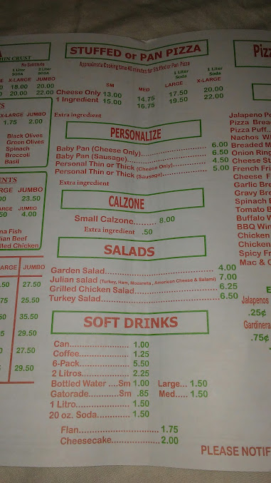 Menu Naples Pizza - 29