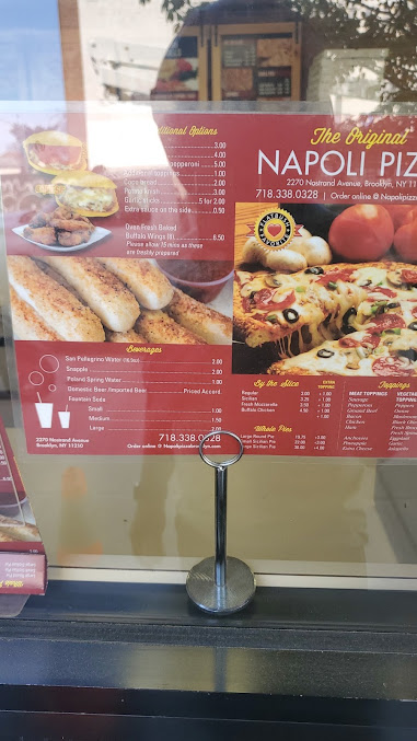Menu Napoli Pizza - 21