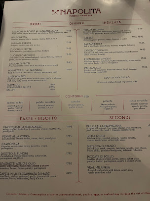 Menu Napolita Pizzeria & Wine Bar, Northbrook - 22