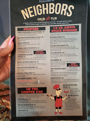 Menu Neighbors Grub And Pub - 24