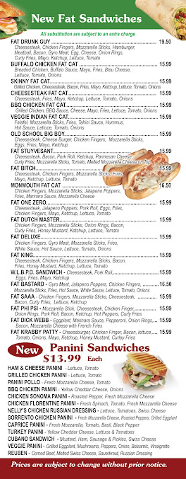 Menu Nellys Grill Pizzeria - 27