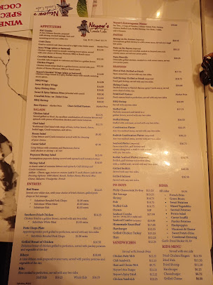 Menu New Orleans Creole Cafe - 20