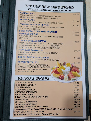 Menu New Petros Restaurant - 19