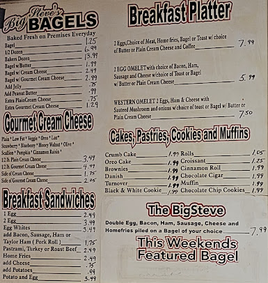 Menu New York Bagel & Deli - 21