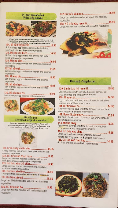 Menu Nhà Hàng Vietnam Restaurant - 21