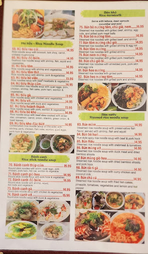 Menu Nhà Hàng Vietnam Restaurant - 23