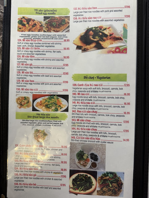 Menu Nhà Hàng Vietnam Restaurant - 24