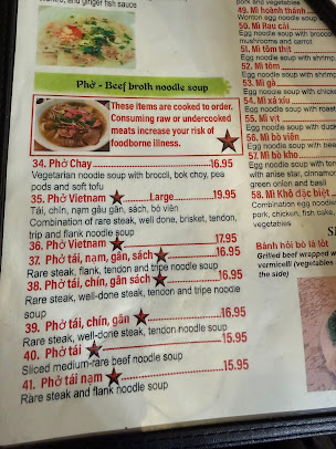 Menu Nhà Hàng Vietnam Restaurant - 27