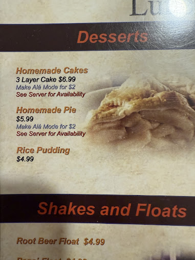 Menu Nick's Diner & Pizzeria - 25