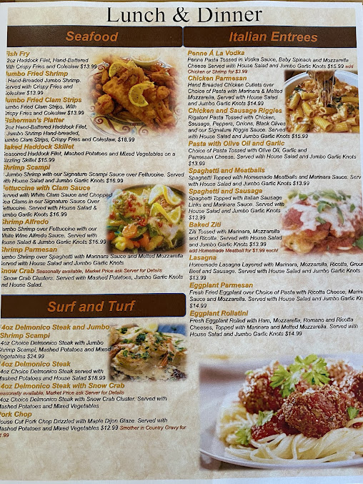 Menu Nick's Diner & Pizzeria - 28