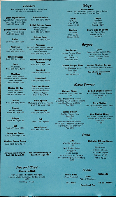 Menu Nikos Pizza House - 19