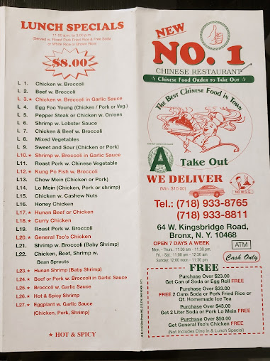 Menu No 1 China - 23