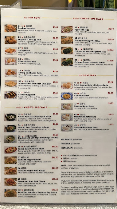 Menu Nom Wah Tea Parlor - 24