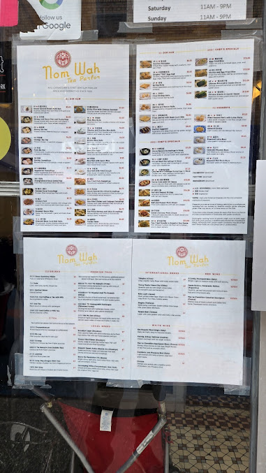 Menu Nom Wah Tea Parlor - 26