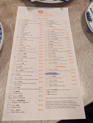 Menu Nom Wah Tea Parlor - 29