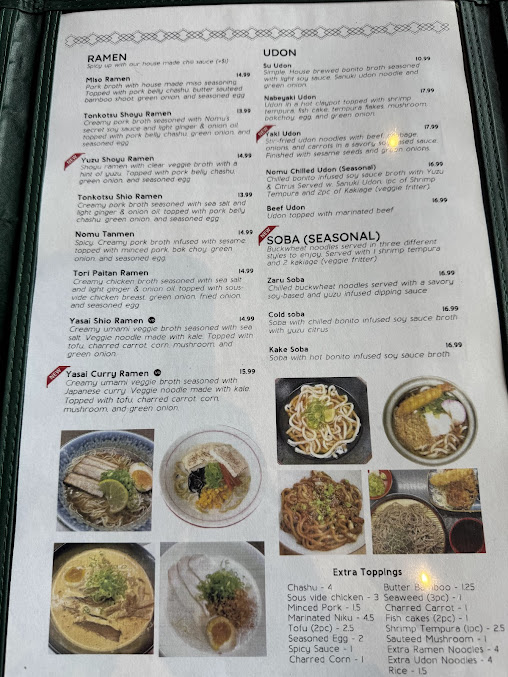 Menu Nomu Ramen & Sushi - 22