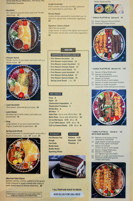 Menu Noon O Kabab Of Highwood - 21
