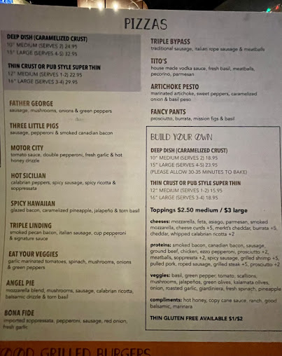 Menu North Branch - 22