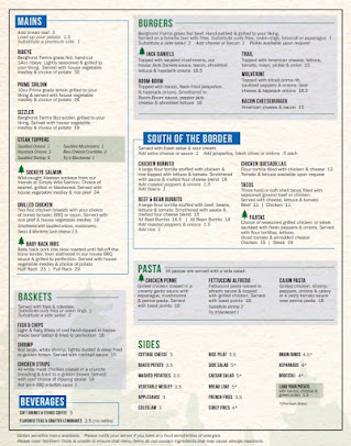 Menu Northern Trails Bar Grill - 15