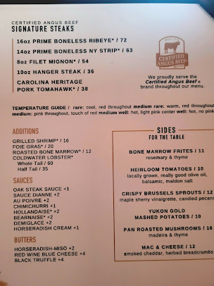 Menu Oak Steakhouse - 26