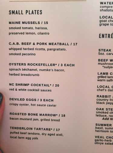 Menu Oak Steakhouse - 29