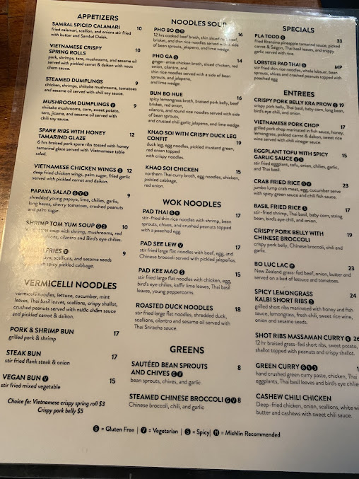 Menu Obao | Midtown Thai & Vietnamese Restaurant - 20