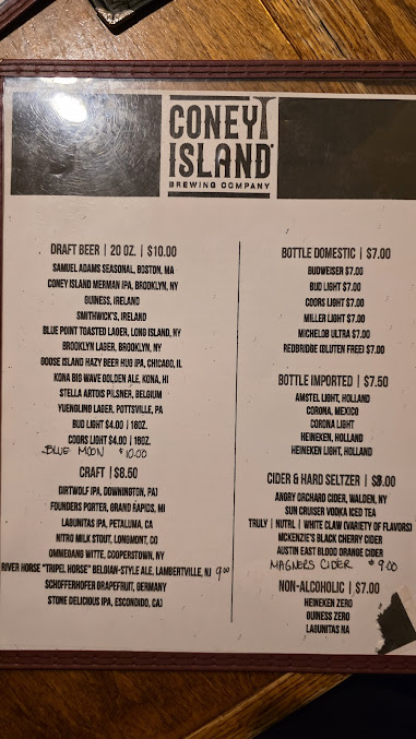 Menu O'hara's Restaurant And Pub - 21