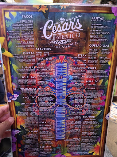 Menu Old Mexico - 21
