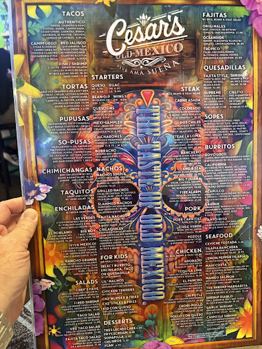 Menu Old Mexico - 26