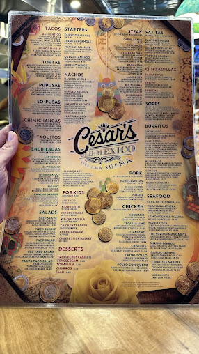 Menu Old Mexico - 27