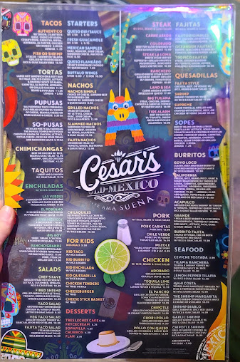 Menu Old Mexico - 29
