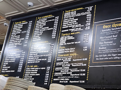 Menu Once Upon A Bagel - 20