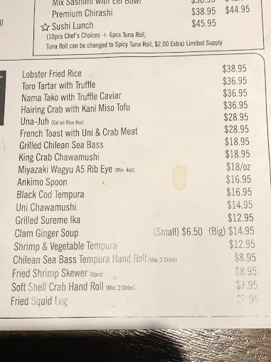 Menu Ootoro Sushi - 22