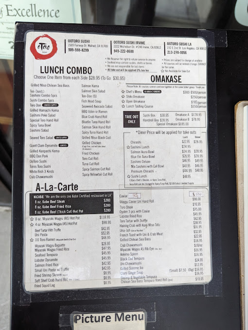 Menu Ootoro Sushi - 25