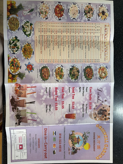 Menu Oriental Garden - 23