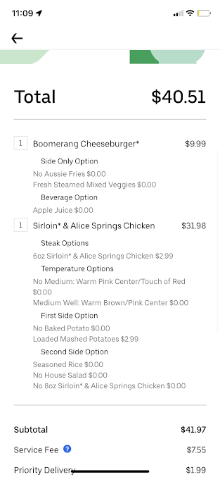 Menu Outback Steakhouse - 23