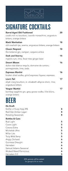 Menu Overlook - 22