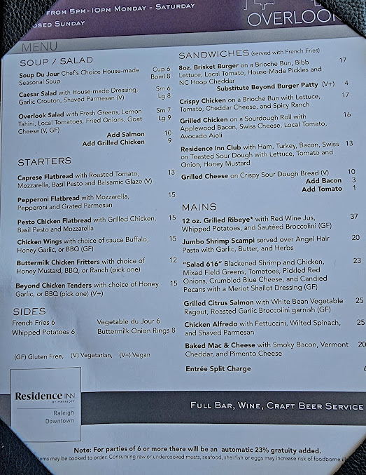 Menu Overlook - 25