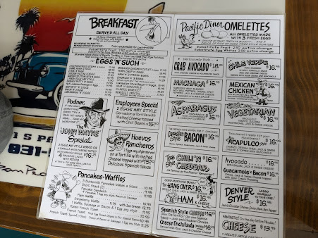 Menu Pacific Diner - 21
