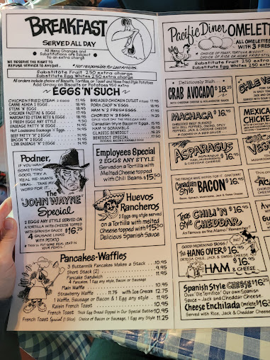Menu Pacific Diner - 22