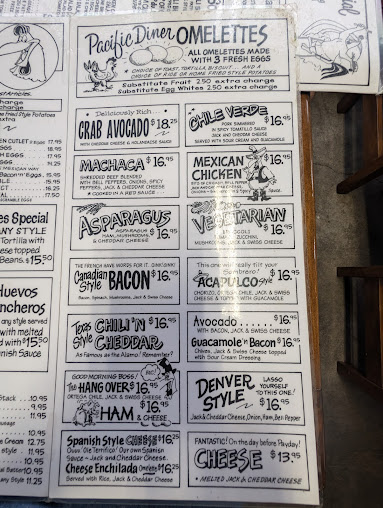 Menu Pacific Diner - 23