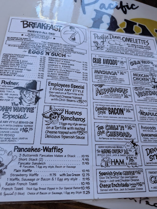 Menu Pacific Diner - 24
