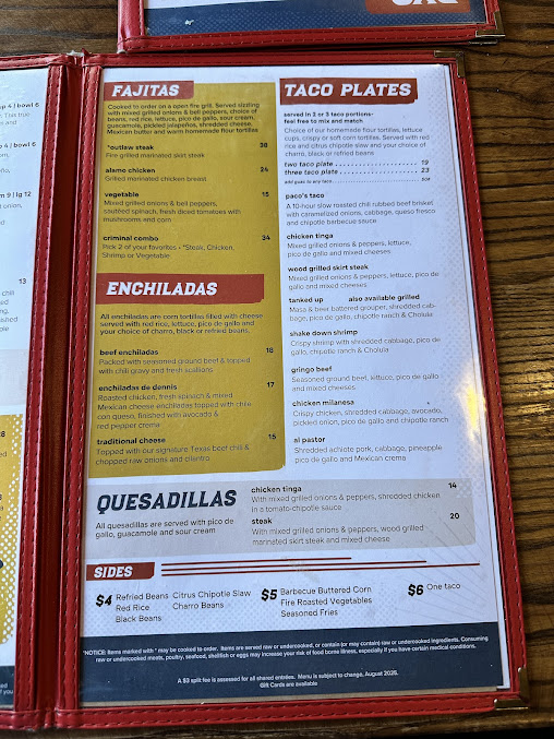 Menu Paco's Tacos & Tequila - 20