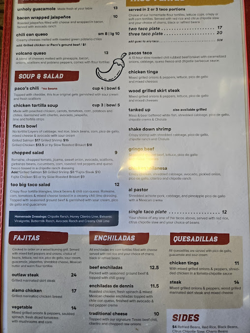 Menu Paco's Tacos & Tequila - 21