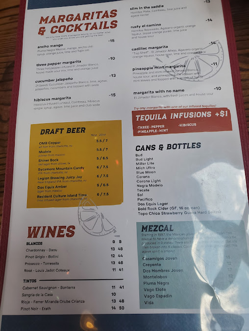 Menu Paco's Tacos & Tequila - 28