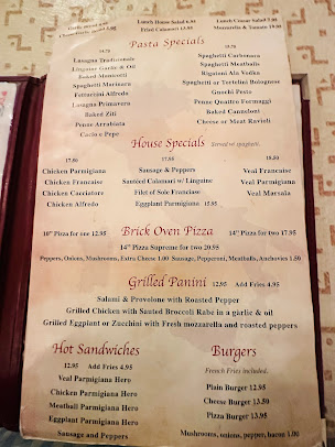 Menu Paesano Of Mulberry Street - 25