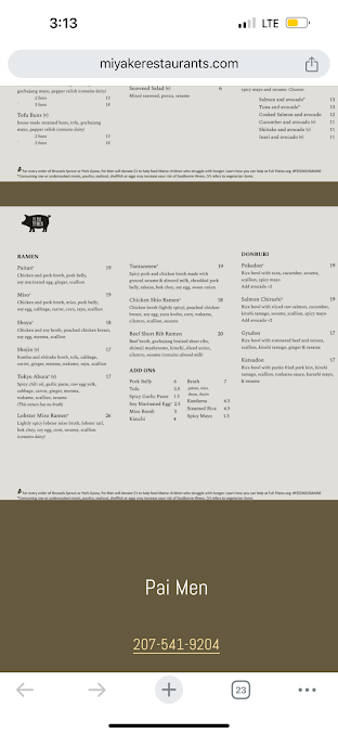 Menu Pai Men Miyake - 21