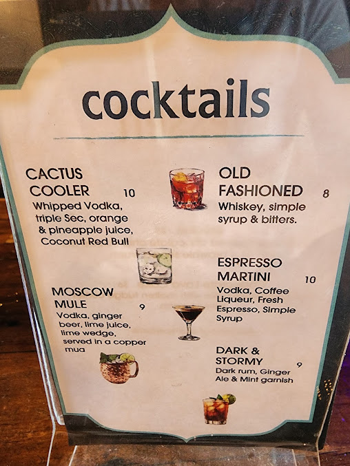 Menu Palomino Room - 24