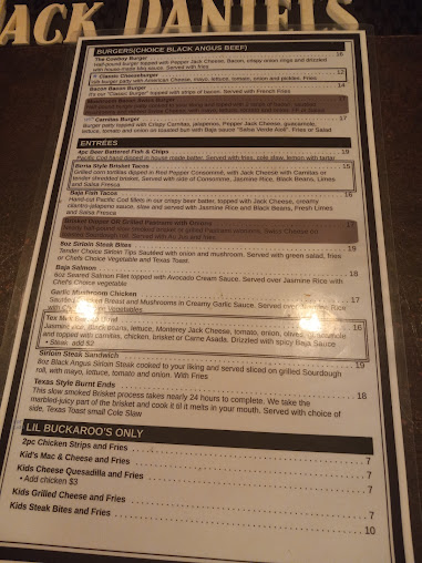 Menu Palomino Room - 29