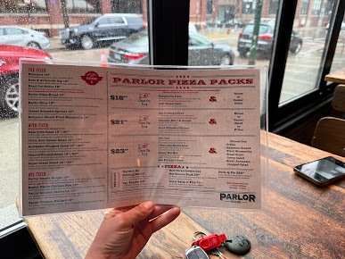 Menu Parlor Pizza Bar West Loop - 23